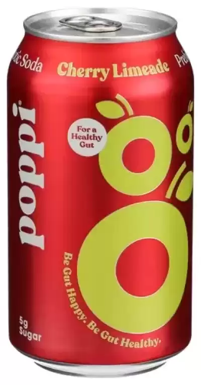 Poppi Cherry Limeade 12 Fl Oz Can