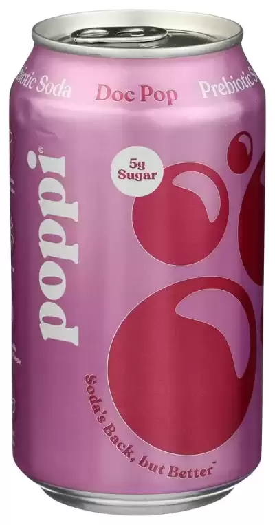 Poppi, Prebiotic Soda Doc Pop, 12 Oz(Case Of 12)
