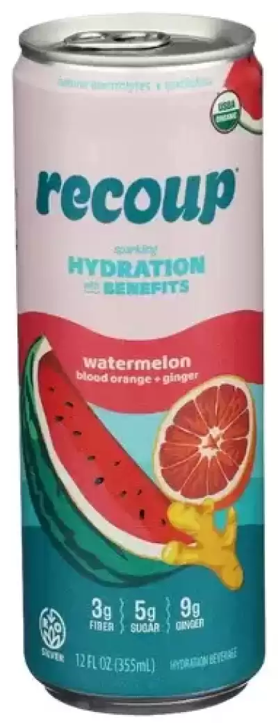 Recoup Sparkling Prebiotic (Watermelon Blood Orange + Ginger)