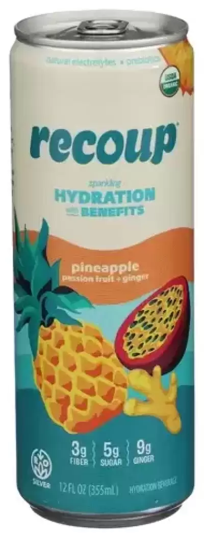 Recoup Sparkling Prebiotic Variety (Pineapple Passionfruit + Ginger)