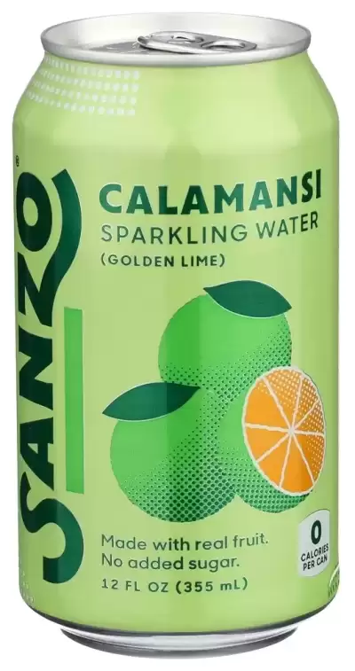 Sanzo, Calamansi Sparkling Water, 12 Oz(Case Of 12)
