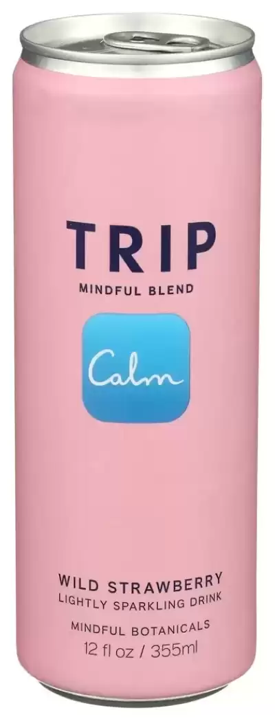 Trip Wild Strawberry Lightly Sparkling Drink 12 Fl Oz