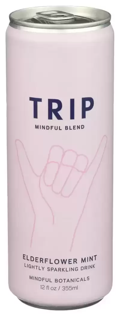 Trip, Mindful Blends Elderflower Mint, 12 Oz
