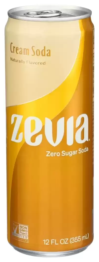 Zevia, Cola Cream Soda Zero Calorie, 12 Oz (Case Of 12)