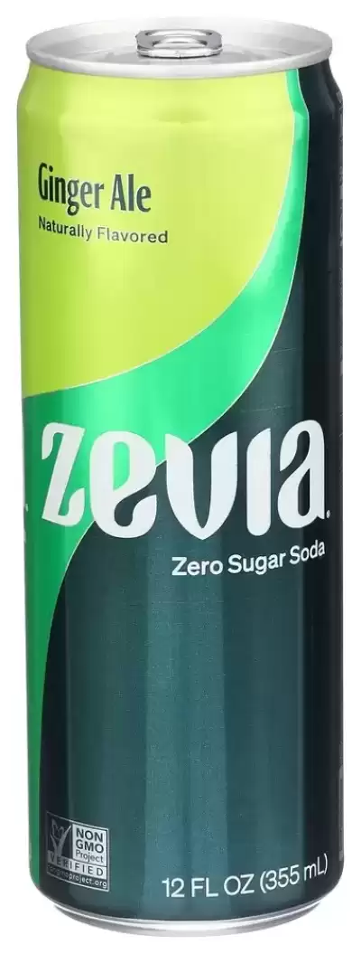 Zevia, Ginger Ale Zero Calorie, 12 Oz (Case Of 12)