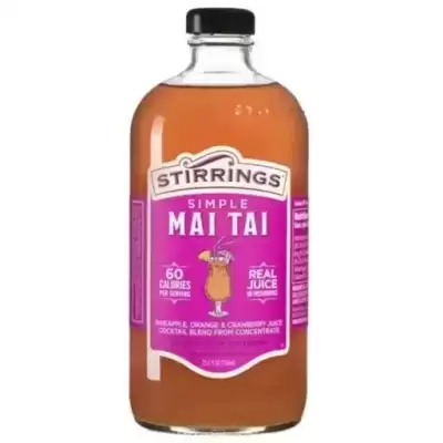 Stirrings Mai Tai N/A Cocktail Mix 750Ml