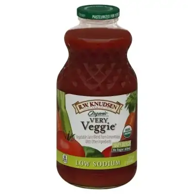 R.W. Knudsen Family Low Sodium Organic Non Gmo Very Veggie 32 Fl Oz