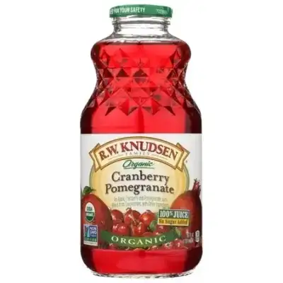 Rw Knudsen Family, Organic Cranberry Pomegranate Juice, Case Of 6 X 32 Oz