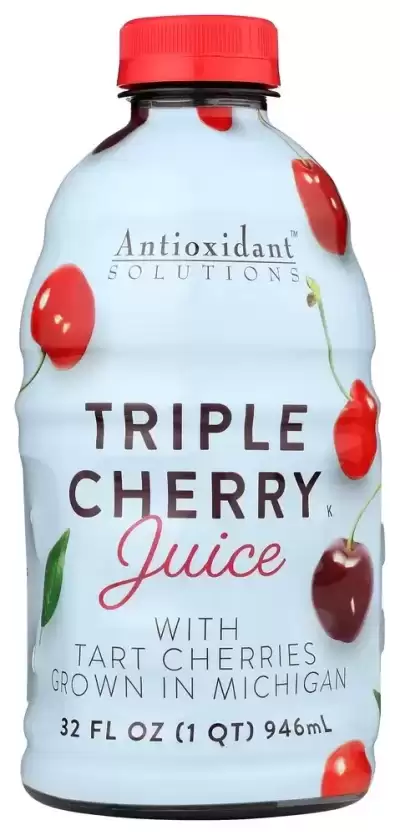Antioxidant Solutions Non-Gmo Juice Triple Cherry 32 Fl Oz