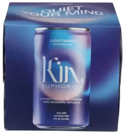 Kin Euphorics, Lightwave Calm Mood, 32 Oz(Case Of 6)