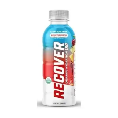 Recover 180 Sports, Fruit Punch Hydration, 16.9 Oz