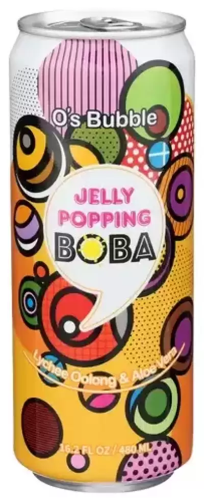 Khrm02314702 16.2 Fl Oz Jelly Popping Booba Lychee Oolong & Aloe Vera Tea