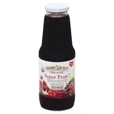 Smart Juice Organic Super Fruit 7 100% Juice 33.8 Fl Oz