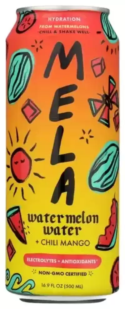 New! Mela Water Natural Watermelon Juice Drink, Electrolytes & Antioxidants, Natural Hydration, Coco
