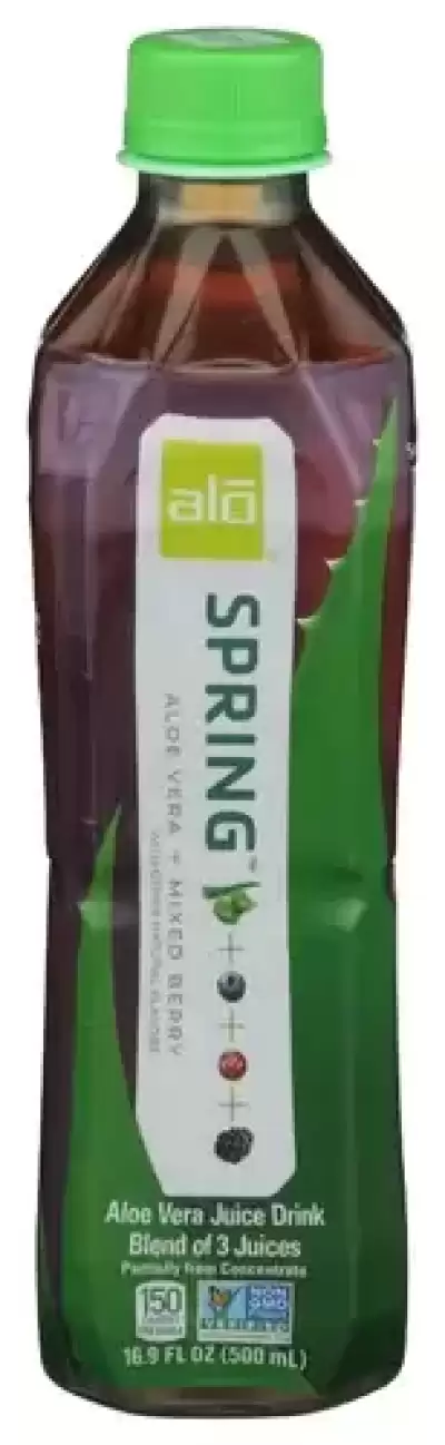 Alo Spring Aloe Vera Juice + Mixed Berry Drink