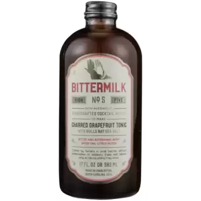 Bittermilk No.5 Cocktail Mixer Charred Grapefruit Tonic