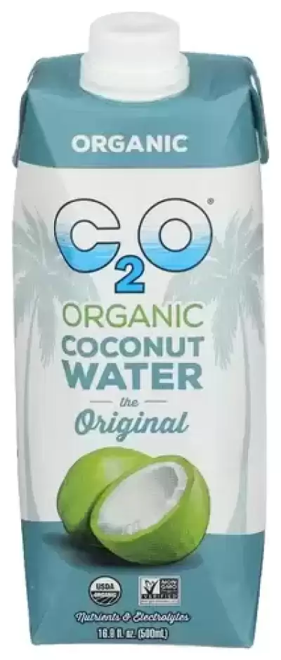 C2O Khlv02401800 16.9 Fl Oz Original Organic Coconut Water