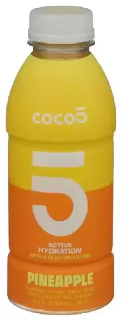 Coco5, Pineapple Coconut Water, 16.9 Oz(Case Of 12)