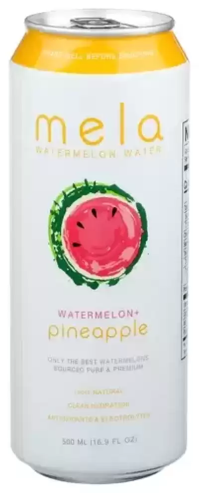 Mela, Watermelon Pineapple Juice, 16.9 Oz(Case Of 12)