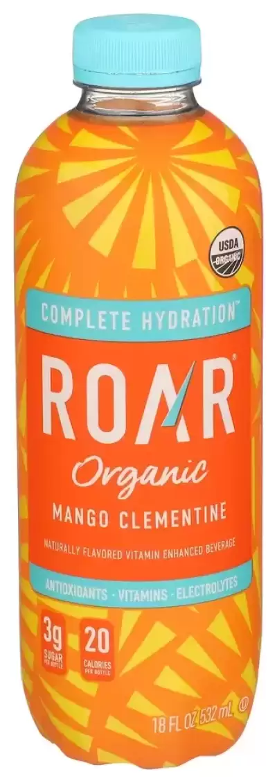 Roar Beverages, Bev Mango Clementine Org, Case Of 12 X 18 Oz