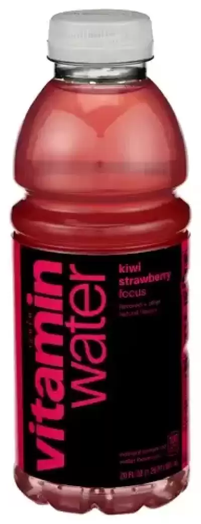Vitaminwater Focus Electrolyte Enhanced Water W/ Vitamins, Kiwi-Strawberry Drink, 20 Oz