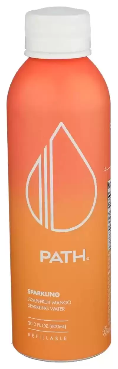 Pathwater, Sparkling Grapefruit Mango, 20.3 Oz(Case Of 12)