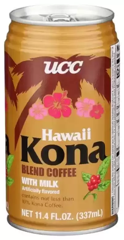 Ucc Hawaii Kona Blend Coffee With Milk