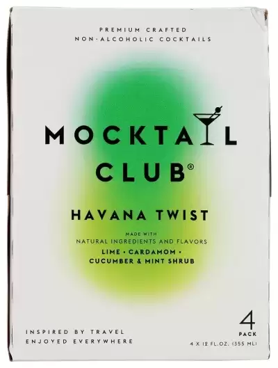 Mocktail Club, Havana Twist 4Pk, 48 Fl Oz