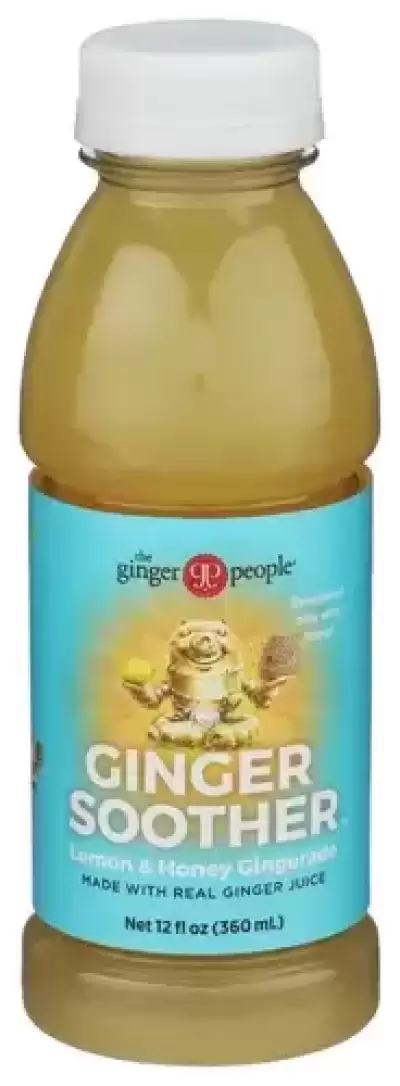 The Ginger People Ginger Soother Lemon And Honey Gingerade 12 Fl Oz