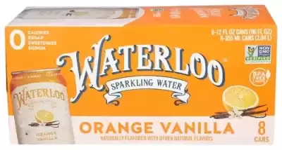 Waterloo Soft Drinks Na - Orange Vanilla Waterloo Sparkling Water - Set Of Three