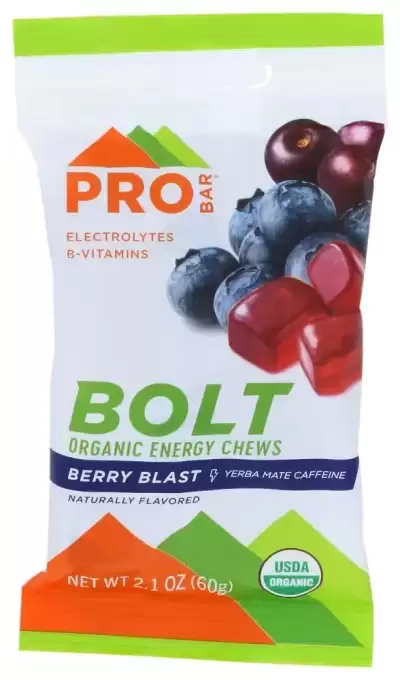 Probar Bolt Organic Energy Chews With Caffeine