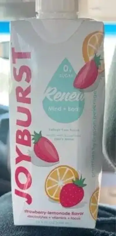 Joyburst, Hydration Strawberry Lemonade- Sugar Free Electrolyte Water, Zero Calorie Hydration Drink,
