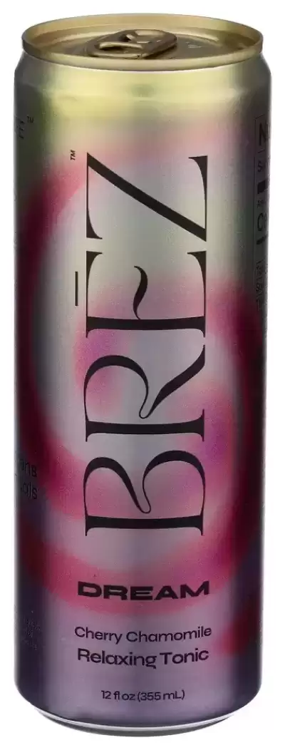 Brez Dream Cherry Chamomile Relaxing Tonic 12 Fl Oz Beverage