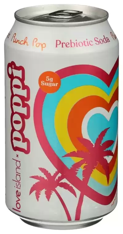 Poppi Prebiotic Soda Punch Pop, 355Ml