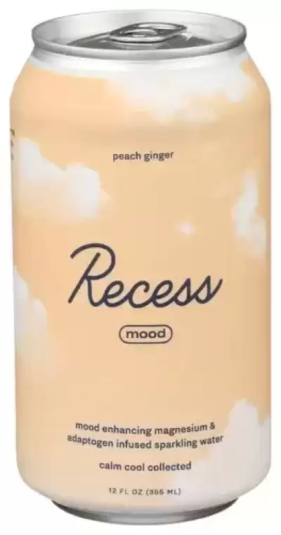 Recess: Water Sprk Peach Ginger 12 Fo
