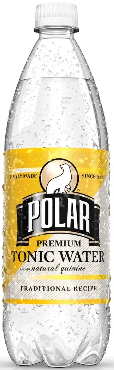 Polar Seltzer, Tonic Water, 33.8Oz (Case Of 12)