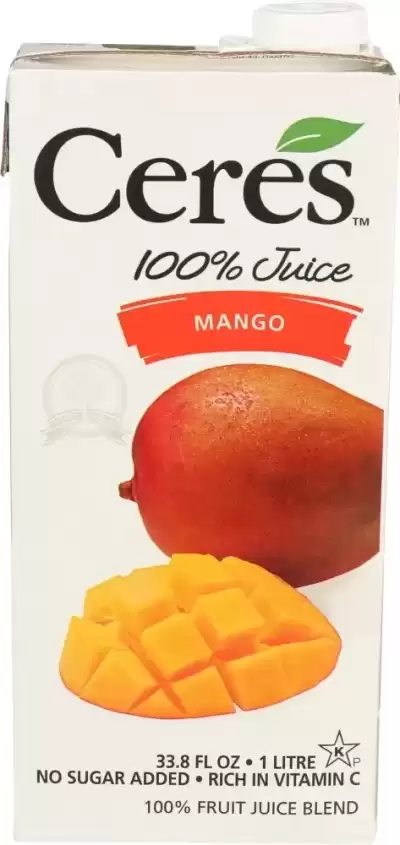 Ceres 100% Juice Blend Mango 33.8 Fl Oz