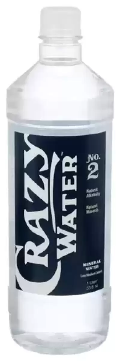 Famous Mineral Water Crazy Water Water 33.8 Oz