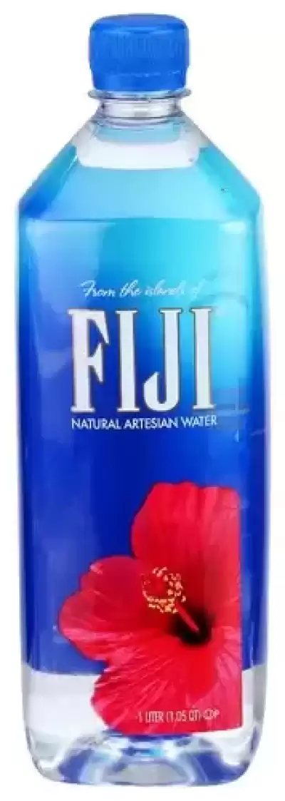Fiji Natural Artesian Bottled Water, 1 Liter / 33.8 Fl Ounce (Single Bottle)