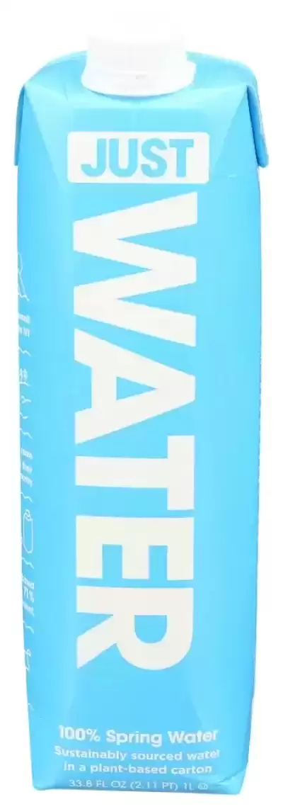 Just Water, Spring Water, 33.8 Oz(Case Of 12)