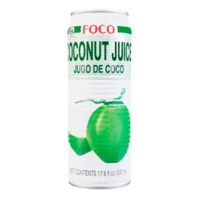 Foco Canned Juice Coconut 24X520Ml