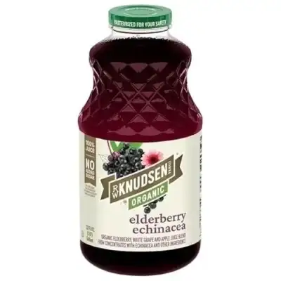 R.W. Knudsen, Organic 100% Elderberry Echinacea Juice, 32 Fl Oz