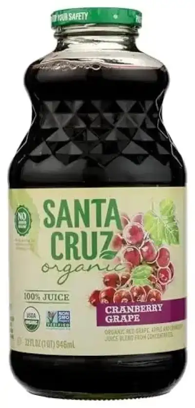 Santa Cruz Organic Organic Cranberry Grape 32Oz