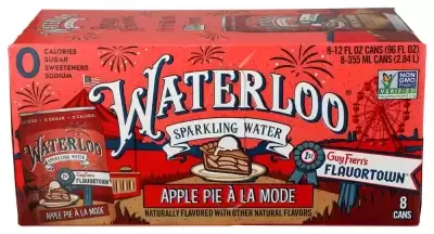 Waterloo Sparkling Water Water Sprk Apple Pie 8Pk