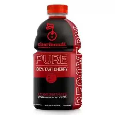 Cheribundi | 100% Tart Cherry Juice Pure Concentrate Multiserve | 32 Fluid Ounce Bottle For Maximum 