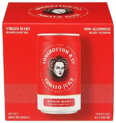 Longbottom & Co. Virgin Bloody Mary Mix/Tomato Juice | Premium Made With Fresh Pressed Tomatoes
