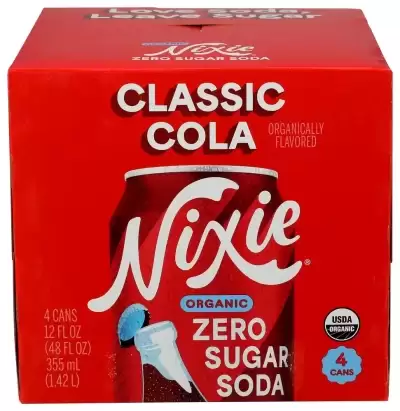 Nixie, Soda Zero Sugar Classic Cola 12 Ounce Organic, 12 Fl Oz