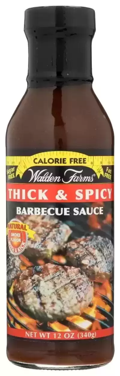 Walden Farms, Thick & Spicy Barbecue Sauce, 12 Fl Oz (355 Ml)