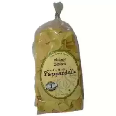 12 Oz. Garlic & Herb Pappardelle