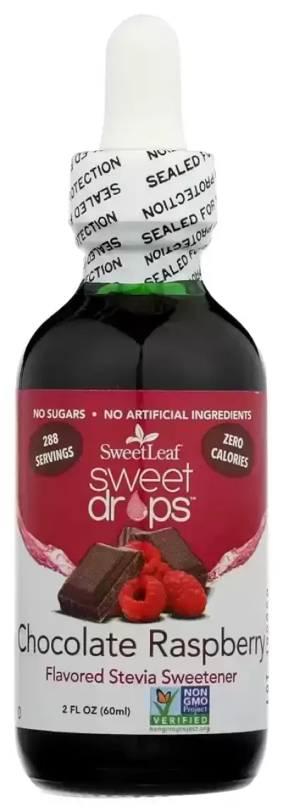 Wisdom Natural Sweetleaf Sweet Drops - Chocolate Raspberry, 2 Fl Oz Liquid